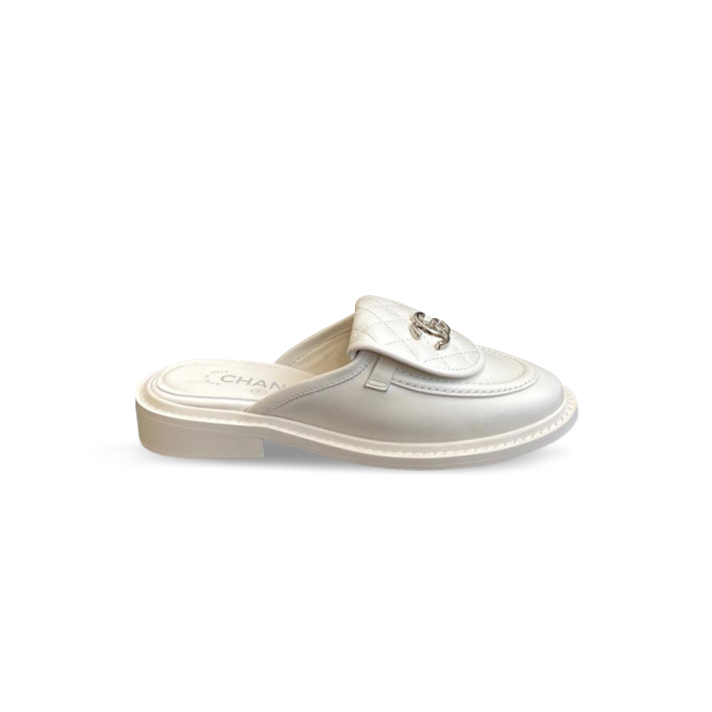 CHANEL QUILTED CC MULES G46120